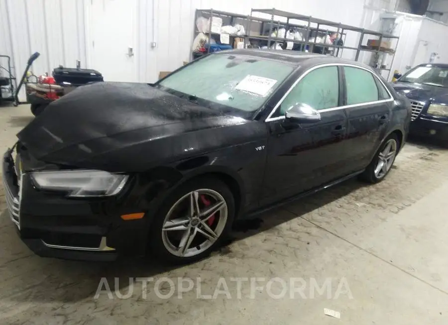 AUDI S4 2018 vin WAUC4AF42JA234733 from auto auction Iaai