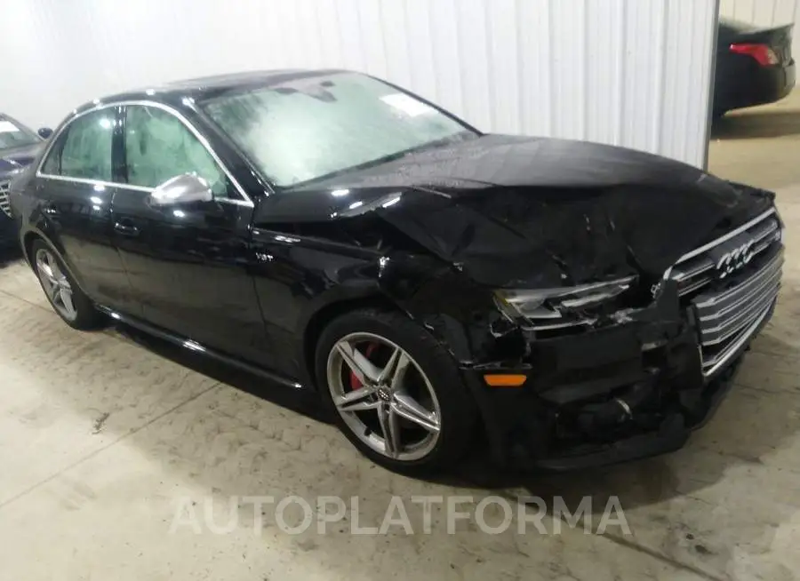 AUDI S4 2018 vin WAUC4AF42JA234733 from auto auction Iaai