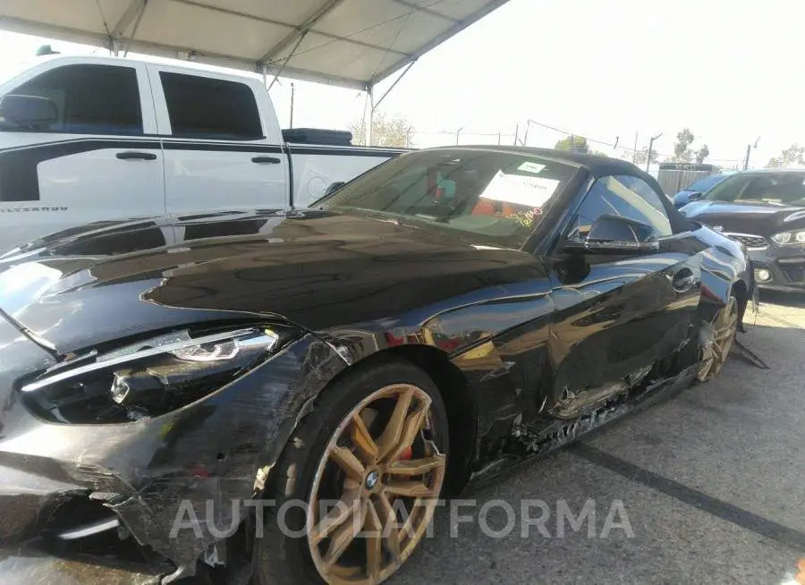 BMW Z4 2022 vin WBAHF9C01NWX69075 from auto auction Iaai