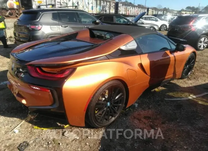 BMW I8 2019 vin WBY2Z6C58K7D75574 from auto auction Iaai