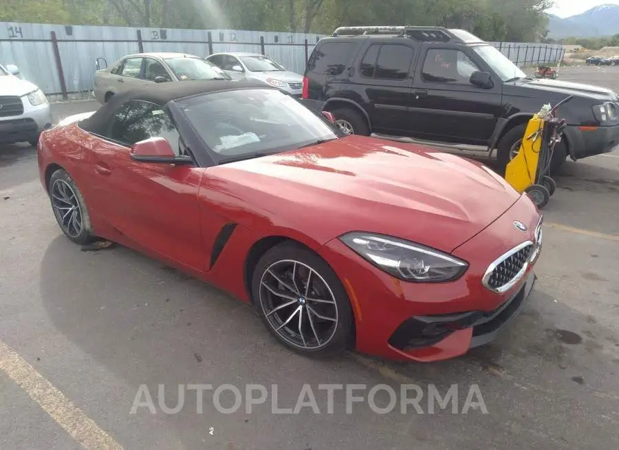 BMW Z4 2020 vin WBAHF3C0XLWW70569 from auto auction Iaai