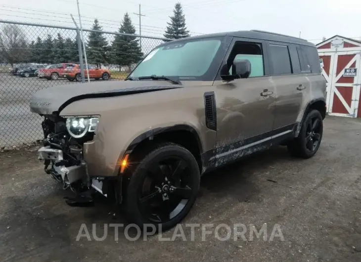 LAND ROVER DEFENDER 2023 vin SALE27EU1P2119347 from auto auction Iaai