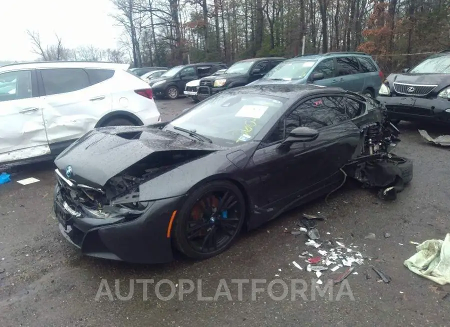 BMW I8 2016 vin WBY2Z2C53GV675435 from auto auction Iaai