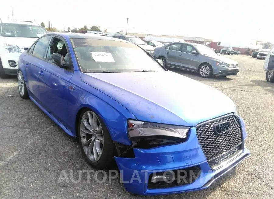 AUDI S4 2016 vin WAUBGAFL0GA004594 from auto auction Iaai