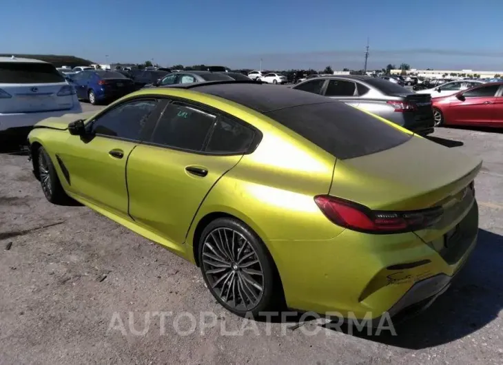 BMW 8 SERIES 2022 vin WBAGV8C03NCH01874 from auto auction Iaai