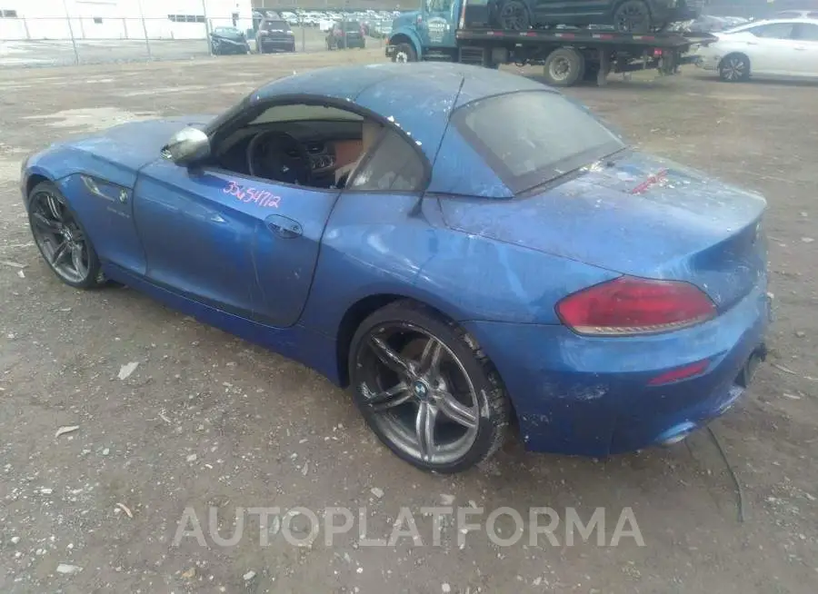 BMW Z4 2016 vin WBALM1C59GE634898 from auto auction Iaai