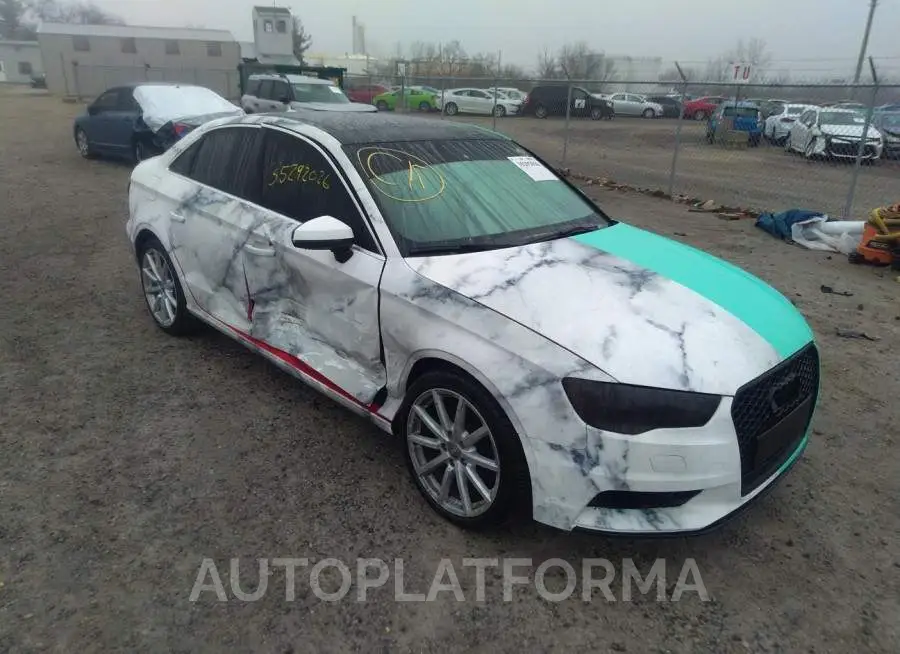 AUDI S3/A3 2015 vin WAUBFGFF3F1033621 from auto auction Iaai