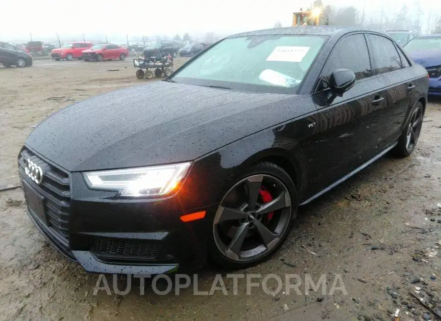 AUDI S4 2018 vin WAUB4AF47JA115345 from auto auction Iaai