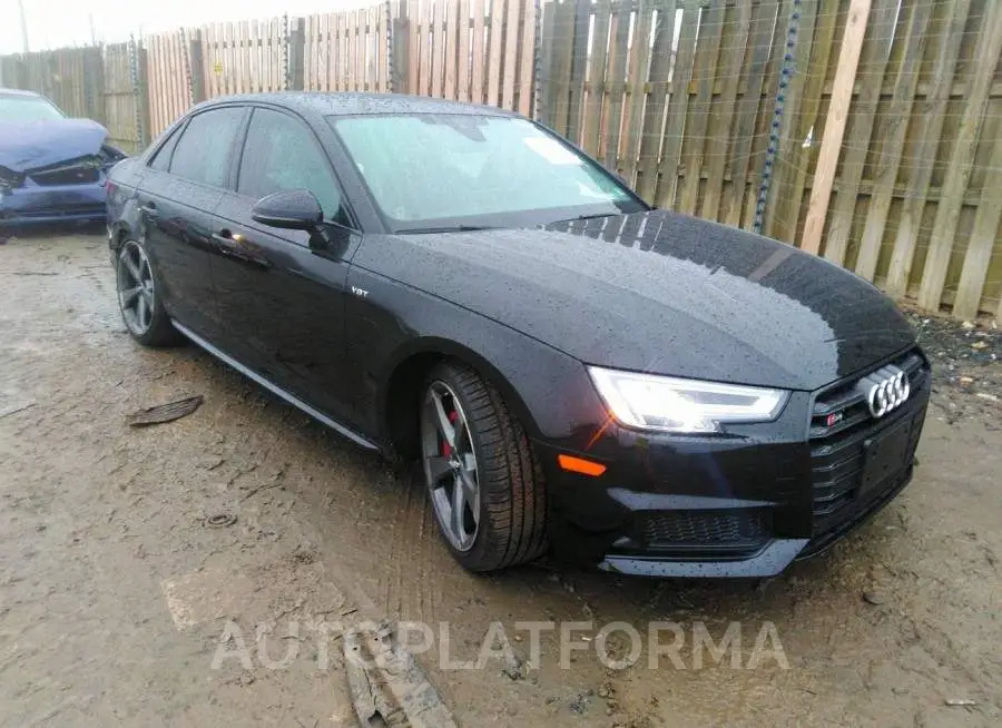 AUDI S4 2018 vin WAUB4AF47JA115345 from auto auction Iaai