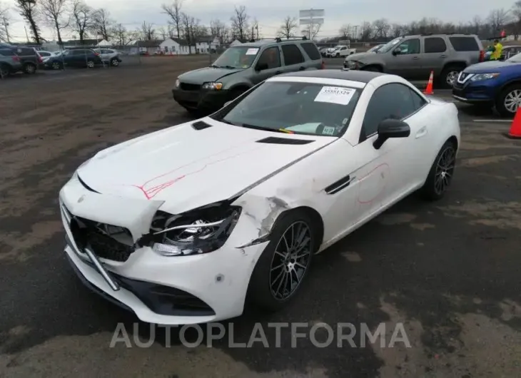 MERCEDES-BENZ SLC 2018 vin WDDPK3JAXJF149862 from auto auction Iaai