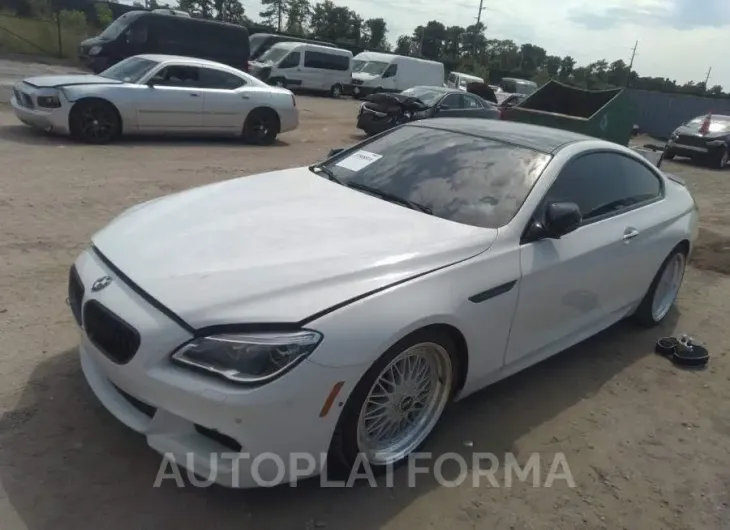 BMW 6 SERIES 2016 vin WBA6H3C52GGT65015 from auto auction Iaai