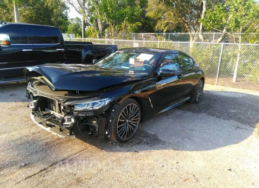 BMW 8 SERIES 2020 vin WBAGV2C06LCE17570 from auto auction Iaai