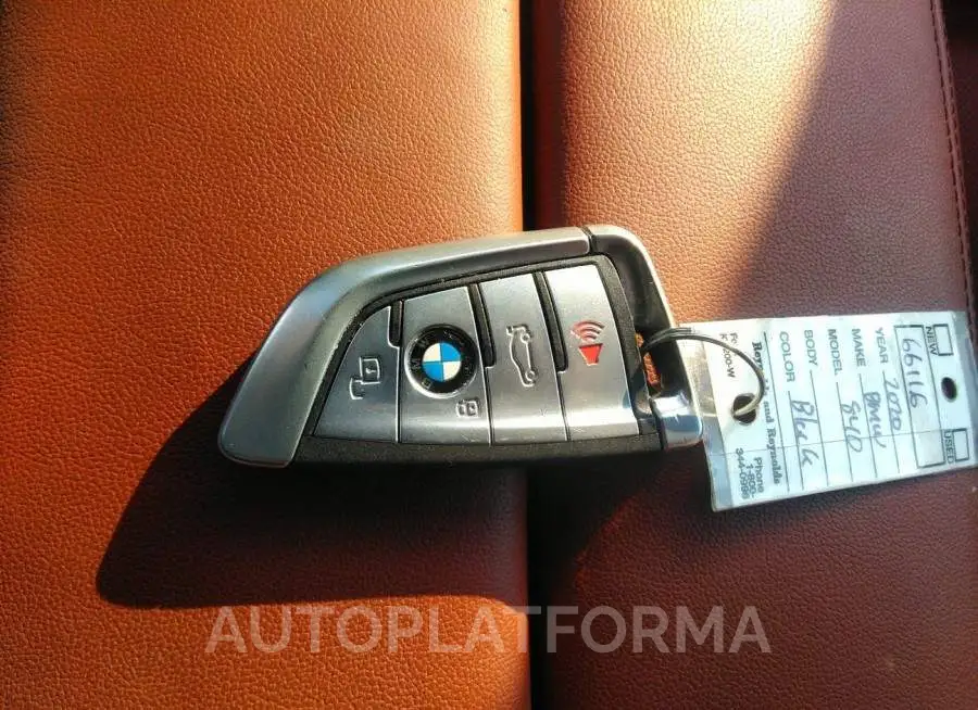 BMW 8 SERIES 2020 vin WBAGV2C06LCE17570 from auto auction Iaai