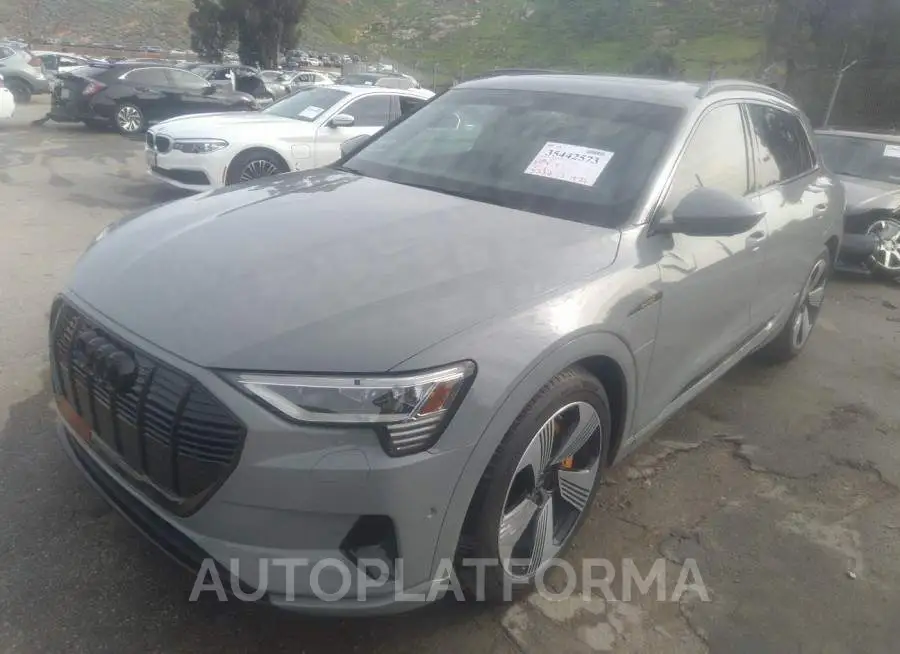 AUDI E-TRON 2022 vin WA1LABGE1NB043629 from auto auction Iaai