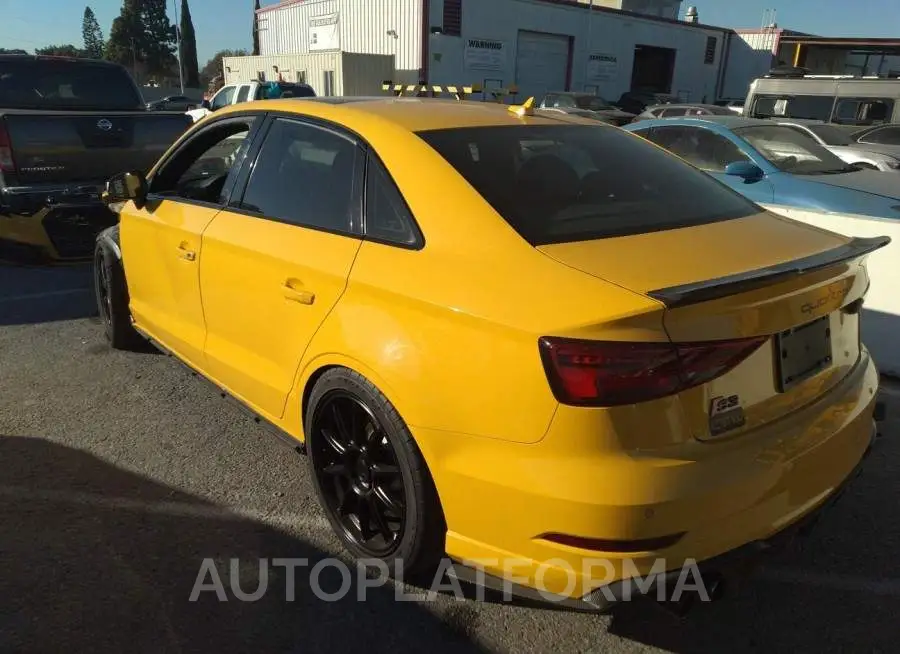 AUDI S3 2017 vin WAUB1GFF1H1072189 from auto auction Iaai