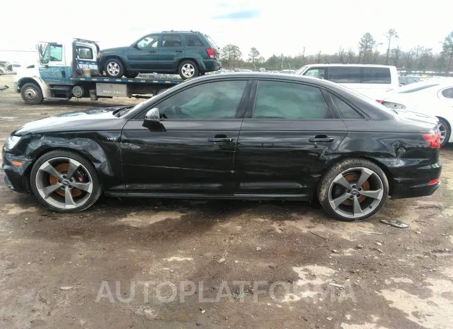 AUDI S4 2018 vin WAUB4AF44JA115268 from auto auction Iaai