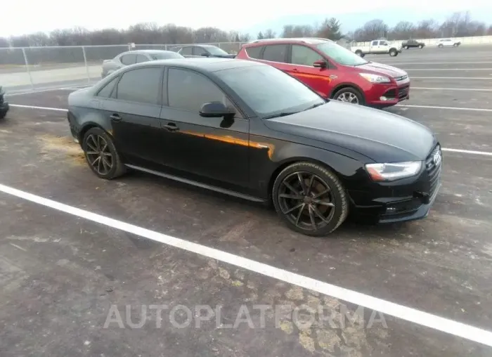 AUDI S4 2015 vin WAUBGAFL1FA034105 from auto auction Iaai