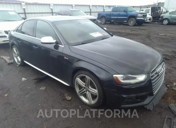 AUDI S4 2015 vin WAUBGAFL4FA108875 from auto auction Iaai