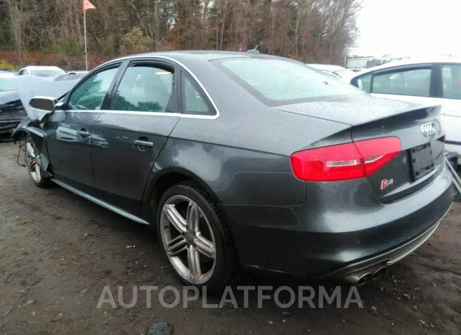 AUDI S4 2015 vin WAUDGAFL6FA014540 from auto auction Iaai