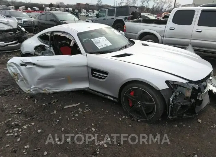 MERCEDES-BENZ AMG GT 2016 vin WDDYJ7JA8GA004291 from auto auction Iaai