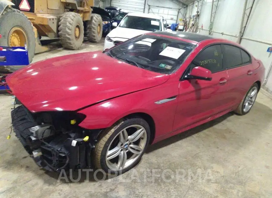 BMW 6 SERIES 2015 vin WBA6B8C51FD453147 from auto auction Iaai