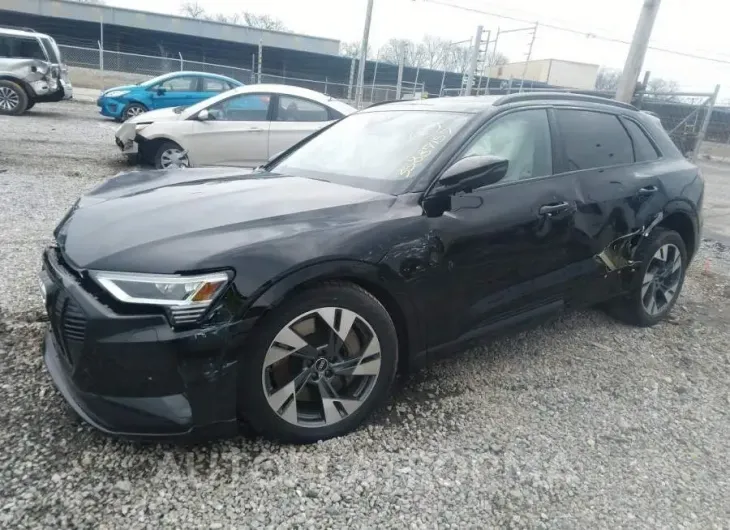 AUDI E-TRON 2022 vin WA1AAAGE7NB004836 from auto auction Iaai