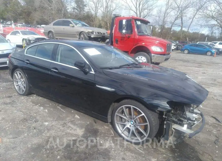 BMW 6 SERIES 2015 vin WBA6B2C58FGB99290 from auto auction Iaai