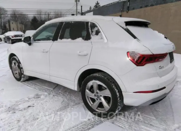 AUDI Q3 2020 vin WA1AECF39L1001830 from auto auction Iaai