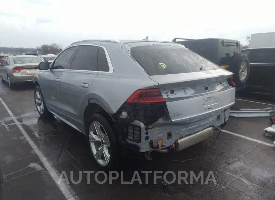 AUDI Q8 2022 vin WA1BVBF19ND018125 from auto auction Iaai