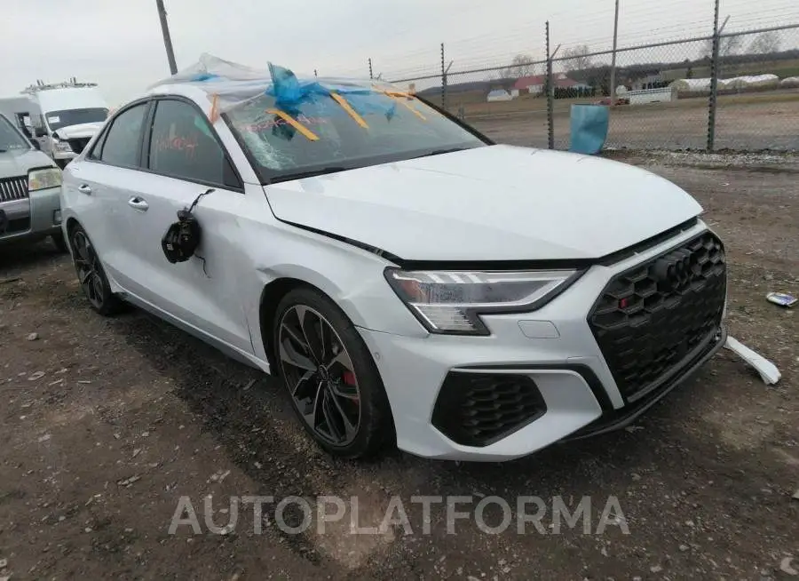 AUDI S3 SEDAN 2022 vin WAUJ3DGY5NA031693 from auto auction Iaai