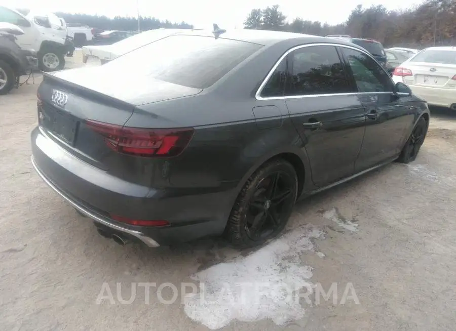 AUDI S4 2018 vin WAUB4AF41JA043607 from auto auction Iaai