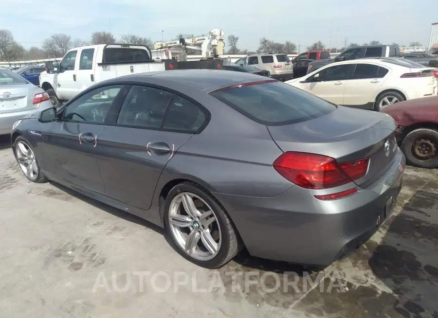 BMW 6 SERIES 2015 vin WBA6B2C5XFGB99601 from auto auction Iaai