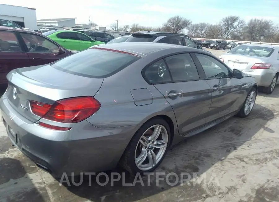 BMW 6 SERIES 2015 vin WBA6B2C5XFGB99601 from auto auction Iaai