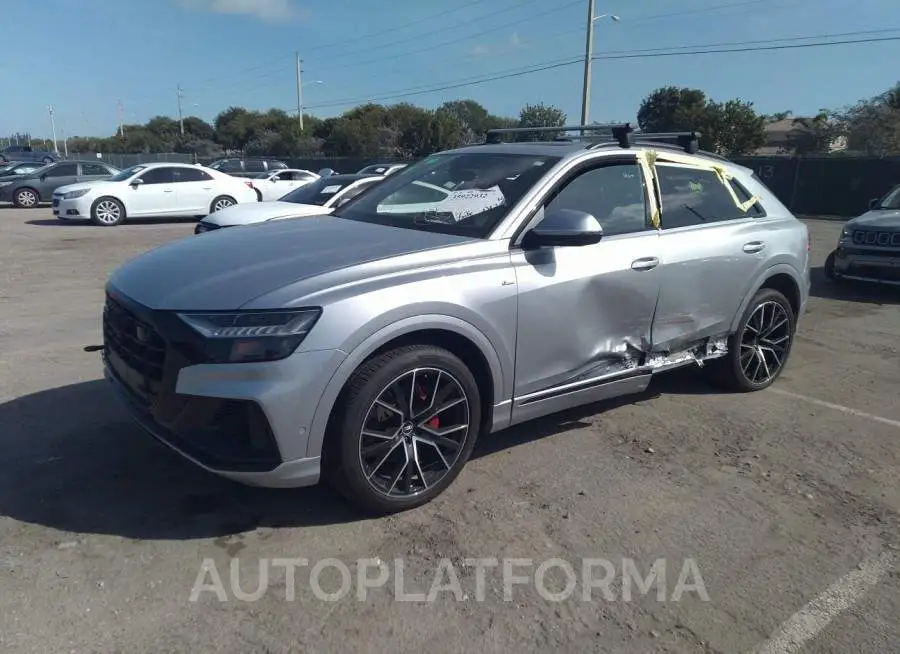 AUDI Q8 2021 vin WA1EVAF17MD035303 from auto auction Iaai