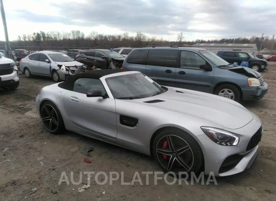 MERCEDES-BENZ AMG GT 2018 vin WDDYK8AA1JA013280 from auto auction Iaai