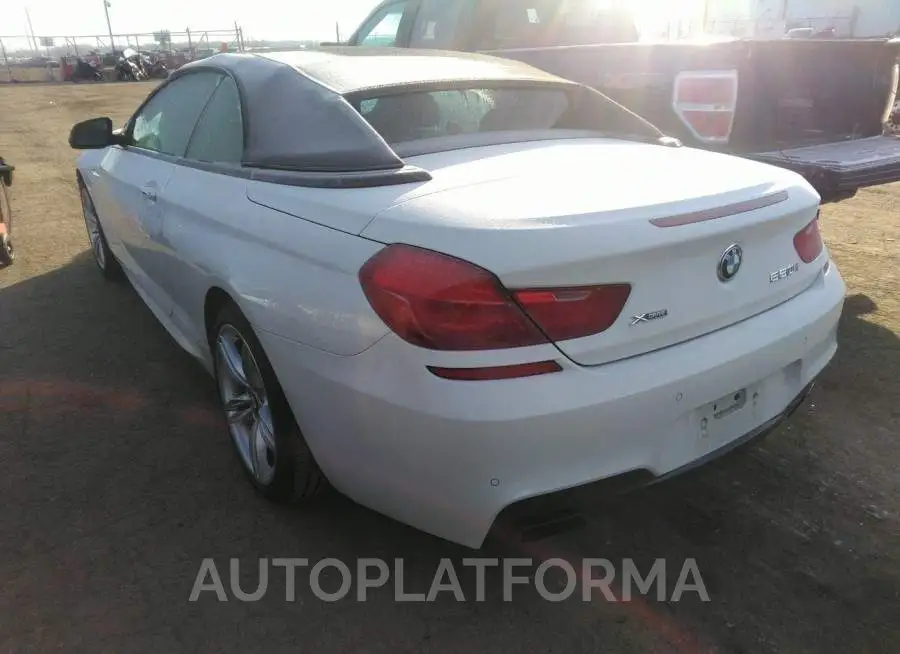 BMW 6 SERIES 2016 vin WBA6F7C51GD930675 from auto auction Iaai