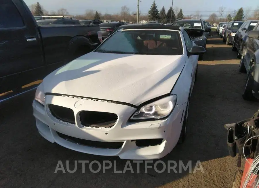 BMW 6 SERIES 2016 vin WBA6F7C51GD930675 from auto auction Iaai