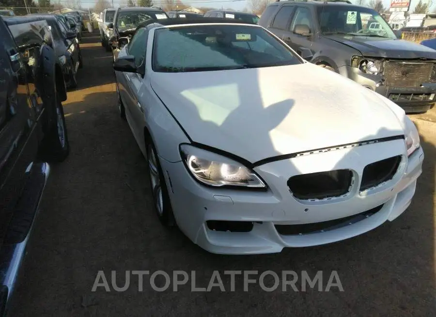 BMW 6 SERIES 2016 vin WBA6F7C51GD930675 from auto auction Iaai