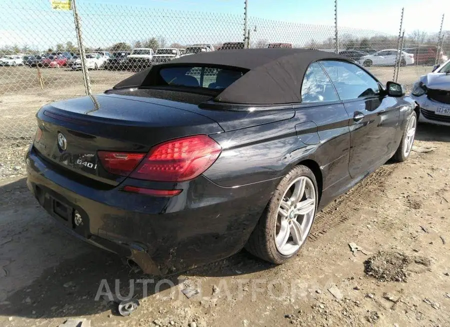 BMW 6 SERIES 2015 vin WBAYP5C5XFD873210 from auto auction Iaai