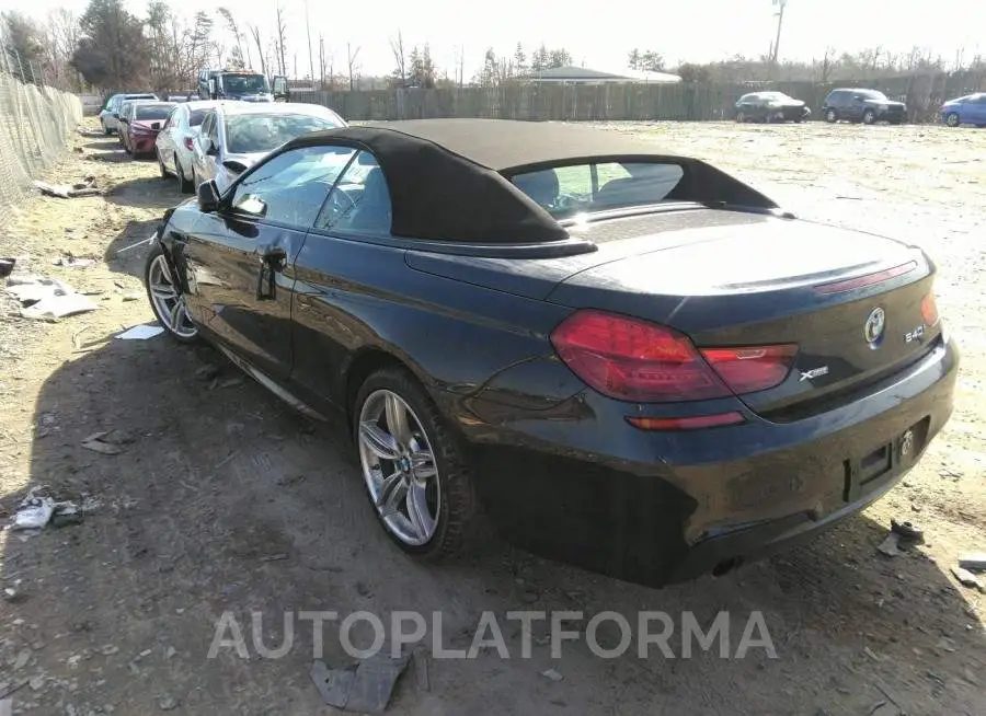 BMW 6 SERIES 2015 vin WBAYP5C5XFD873210 from auto auction Iaai