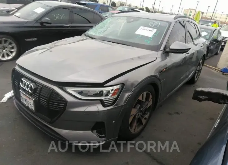 AUDI E-TRON 2021 vin WA1AAAGE5MB026932 from auto auction Iaai