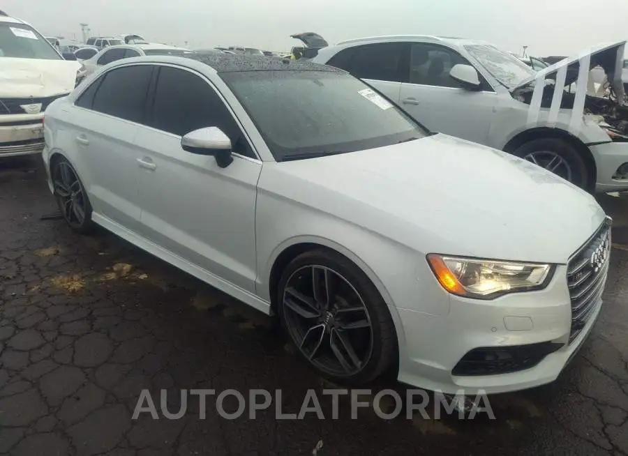 AUDI S3 2016 vin WAUB1GFF3G1074170 from auto auction Iaai