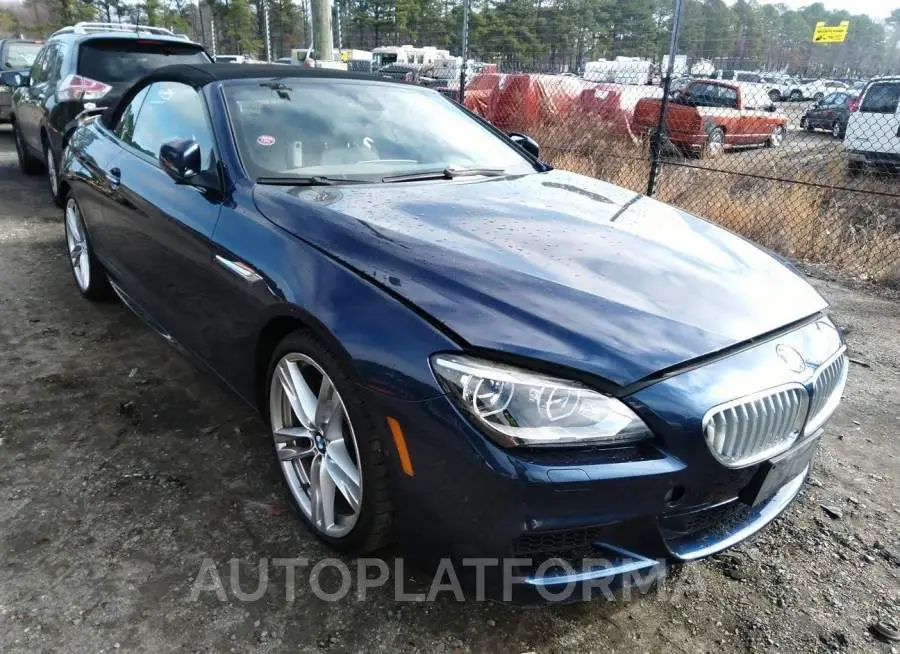 BMW 6 SERIES 2015 vin WBAYP9C59FD170107 from auto auction Iaai