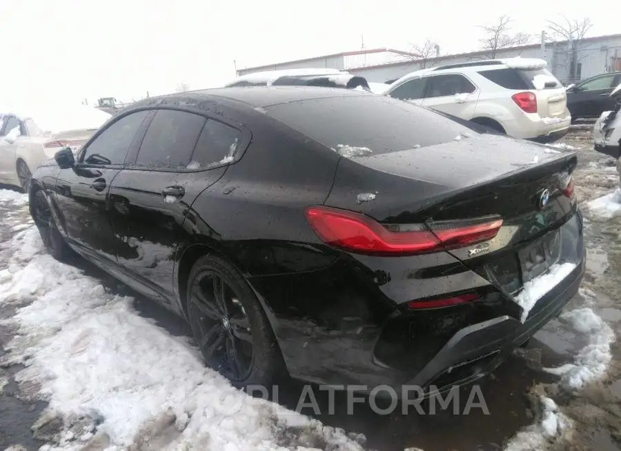 BMW 8 SERIES 2022 vin WBAGV8C03NCJ27810 from auto auction Iaai