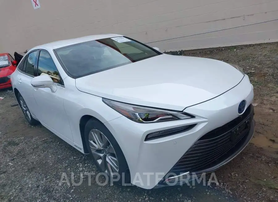 TOYOTA MIRAI 2021 vin JTDAAAAA7MA001564 from auto auction Iaai