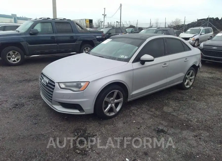 AUDI S3/A3 2015 vin WAUBFGFF5F1121487 from auto auction Iaai