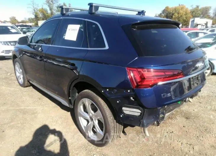 AUDI Q5 2021 vin WA1CAAFY4M2028725 from auto auction Iaai