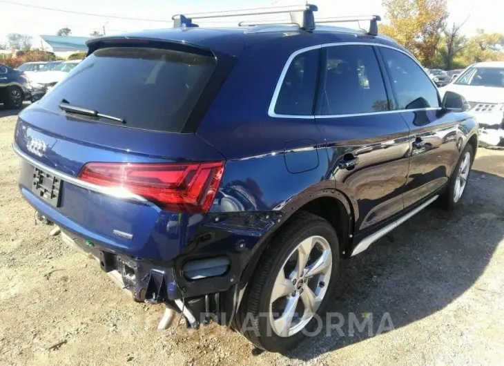 AUDI Q5 2021 vin WA1CAAFY4M2028725 from auto auction Iaai