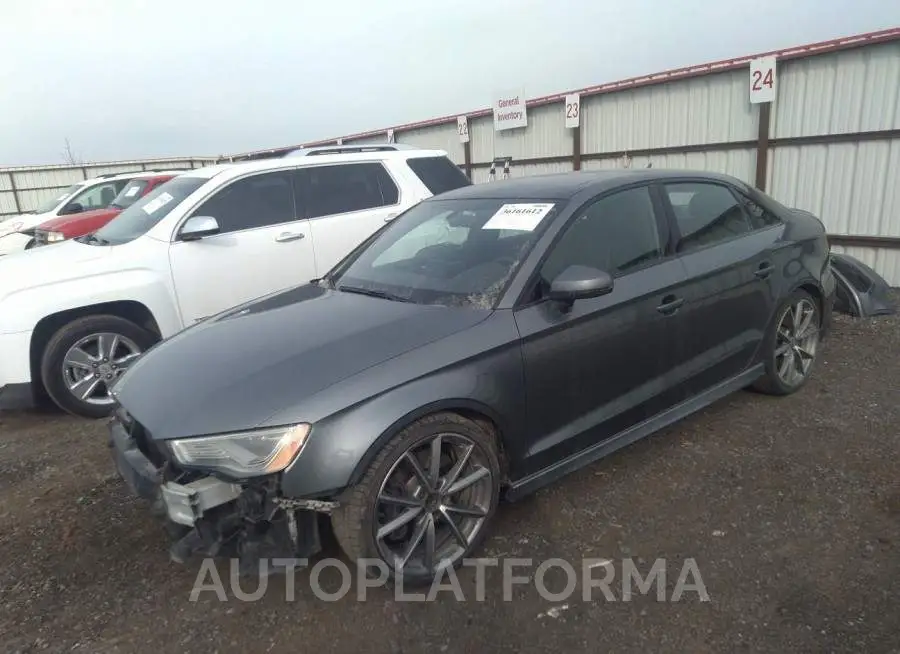 AUDI S3 2016 vin WAUB1GFFXG1062159 from auto auction Iaai