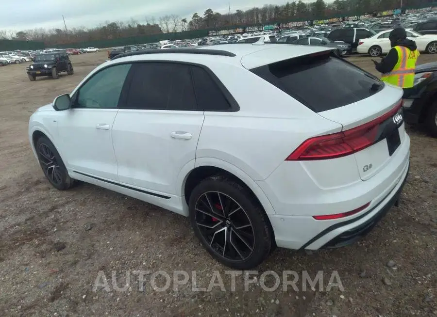 AUDI Q8 2019 vin WA1EVAF11KD013682 from auto auction Iaai